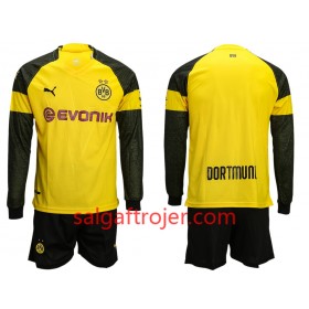 Borussia Dortmund Fodboldtrøjer Børn Hjemmebanesæt 2018/19 Langærmet